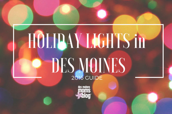 holiday lights in des moines