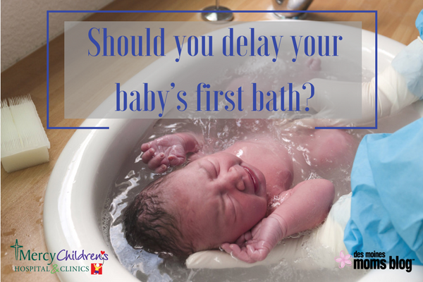 delay newborn bath