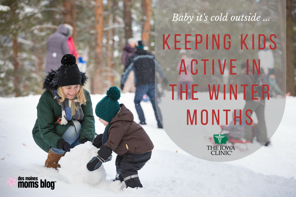 keeping kids active in the winter months