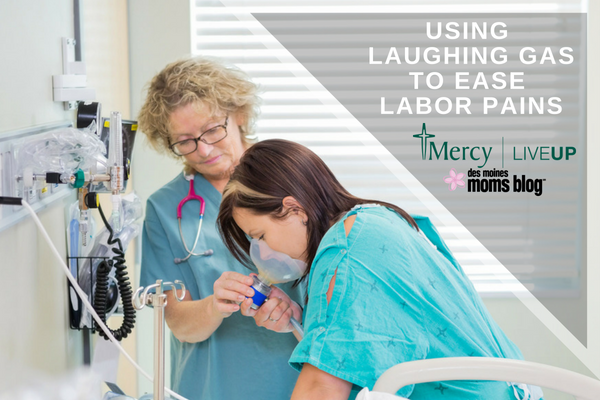 using laughing gas during labor and delivery