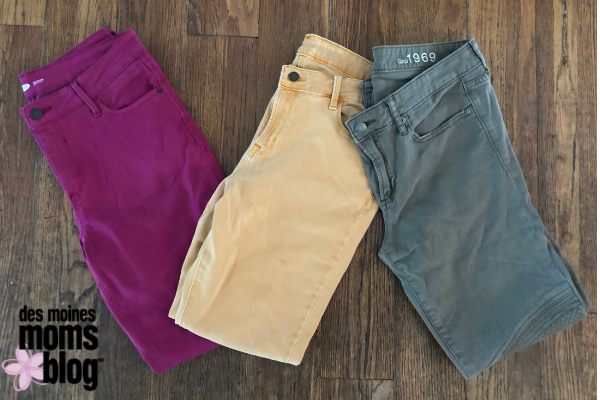 colored jeans for fall fashion