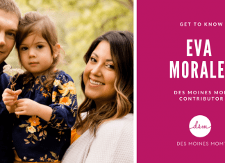 Eva Morales family Des Moines Mom