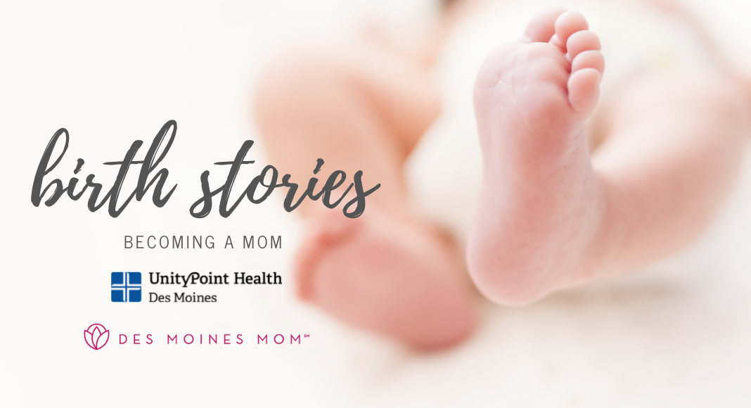 baby feet. Birth stories. Des Moines Mom